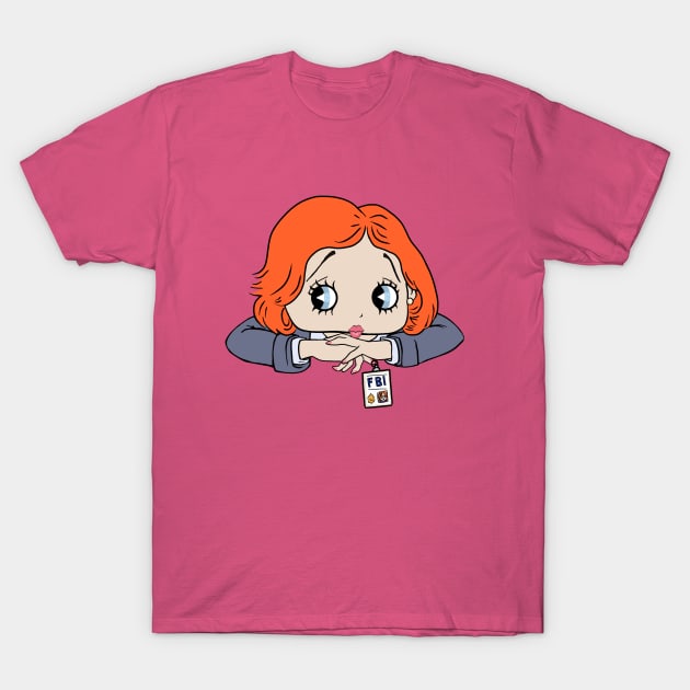 cute fbi agent T-Shirt by Mimie20